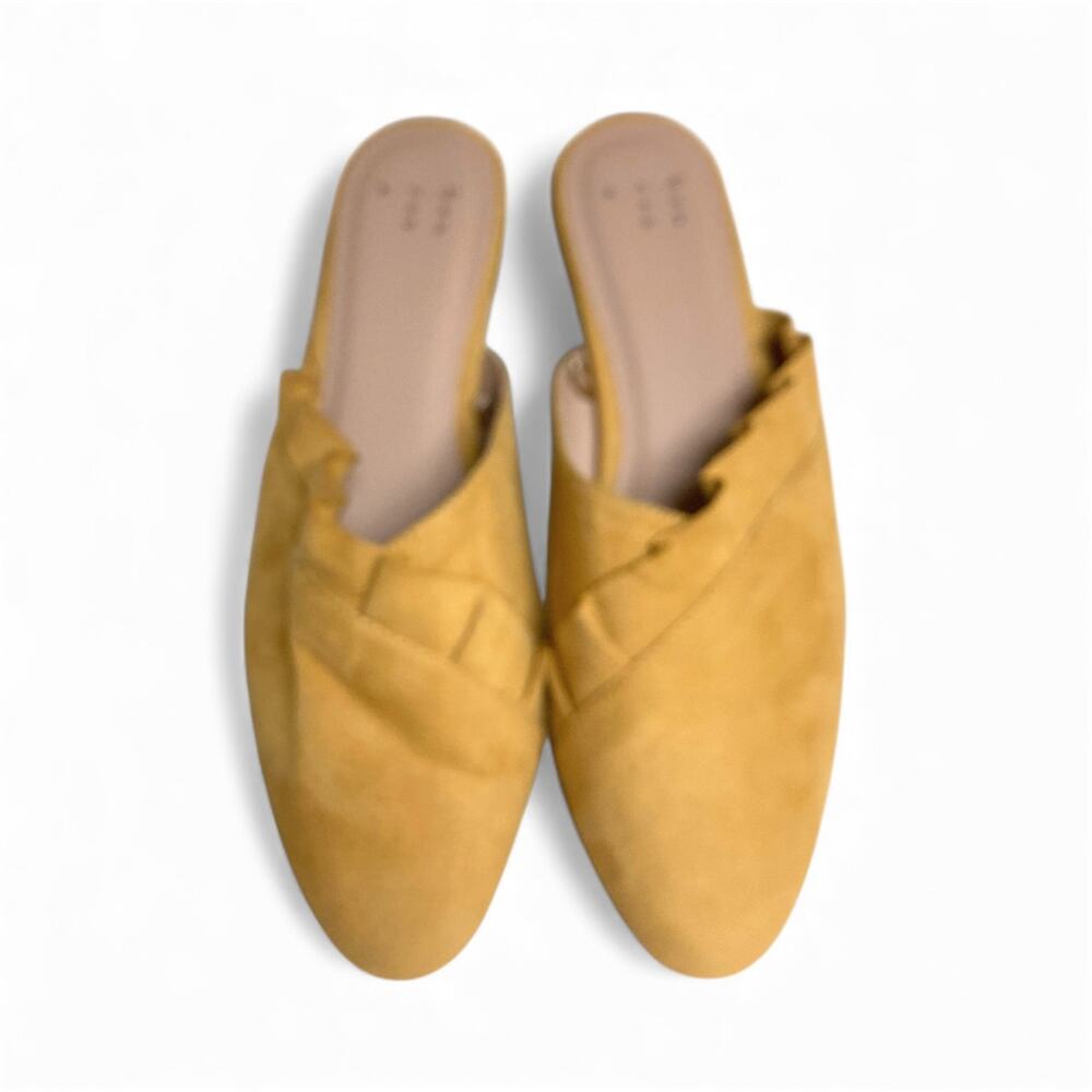 a new day Mustard Yellow Braided Slip-On Flats - Picture 3 of 11